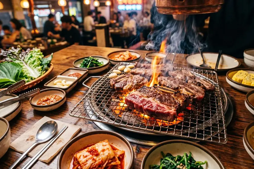 韓国料理 마당 マダンのサイト画面